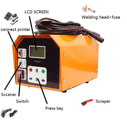 200A AC220V Electrofusion Manual Welding Machine with 50A RMS Control
