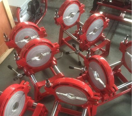 250mm 4 Clamps HDPE Butt Fusion Welding Machine Heavy Duty For Construction