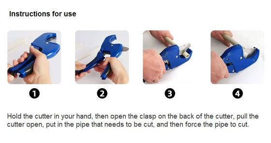 HT307A SK5 aluminum portable hand tool tube cutter PPR plastic pipe cutter