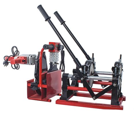 250mm Butt Fusion Manual Automatic Poly Plastic PE Pipe Hot Melt SHT250-2/4(A)