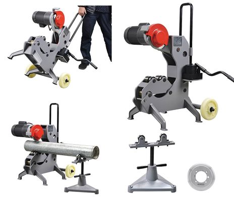 STC12A High Speed Steel Pipe Cutting Machine 2'' - 12''  SCH40 Steel Pipe