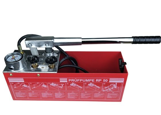 RP-50 Water Pressure 12L 50 Bar Pressure Test Pump Manual Hydraulic for 45ml Flow