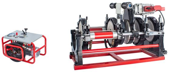HDPE Hydraulic Butt Fusion Welding Machines For Plastic Pipe 3.35 KW