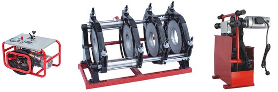 90mm To 250mm Hydraulic Butt Fusion Welding Machine Four Clamps