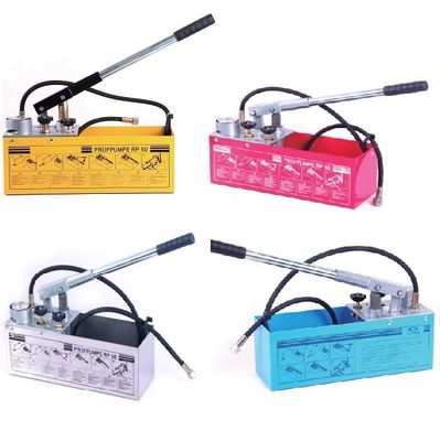 RP100 RP160 RP250 12L Water Tank Manual 1/2'' BSPP Connections Hydrostatic Test Pump