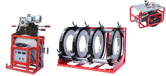 Competitive Top quality automatic HDPE pe pipe Automatic Butt Fusion Welding Machine SHT315-SHY for Construction works