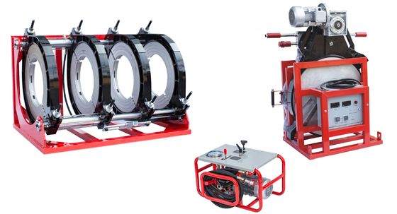 Competitive Top quality automatic HDPE pe pipe Automatic Butt Fusion Welding Machine SHT315-SHY for Construction works