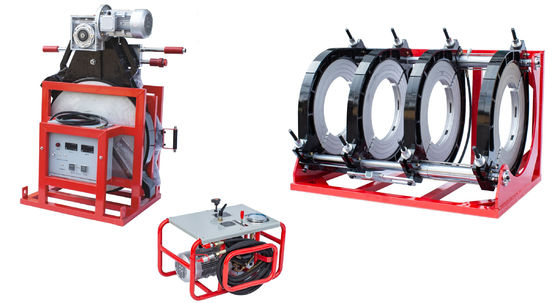 Competitive Top quality automatic HDPE pe pipe Automatic Butt Fusion Welding Machine SHT315-SHY for Construction works