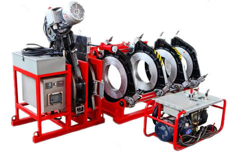 Competitive Top quality automatic HDPE pe pipe Automatic Butt Fusion Welding Machine SHT315-SHY for Construction works