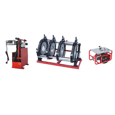 Portable 90-250MM Plastic Fusion Welder Hydraulic Ppr Pipe Welding Machine Hdpe Butt Fusi SHT450-SHY for Energy & Mining