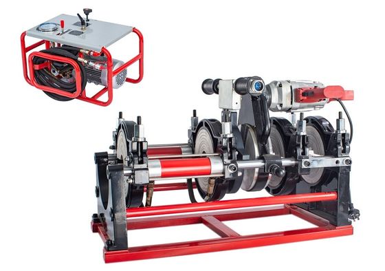Portable 90-250MM Plastic Fusion Welder Hydraulic Ppr Pipe Welding Machine Hdpe Butt Fusi SHT450-SHY for Energy & Mining