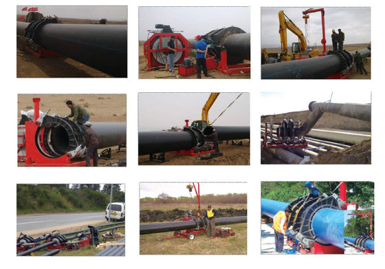 Manual Hydraulic Butt Fusion Machine Semi Automatic Of Hdpe SHT1200-SHY