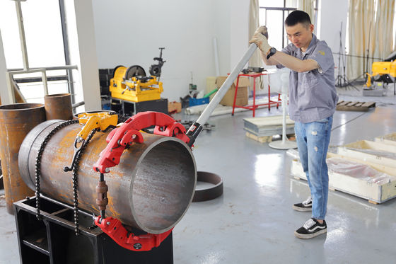 H8S 6mm 8'' Manual Stainless Steel Metal Pipe Cutters Red high efficiency