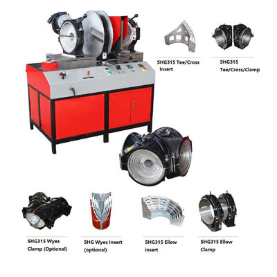 SHG315 Hdpe Fabrication Workshop Fitting Welding Machine Multi Angle