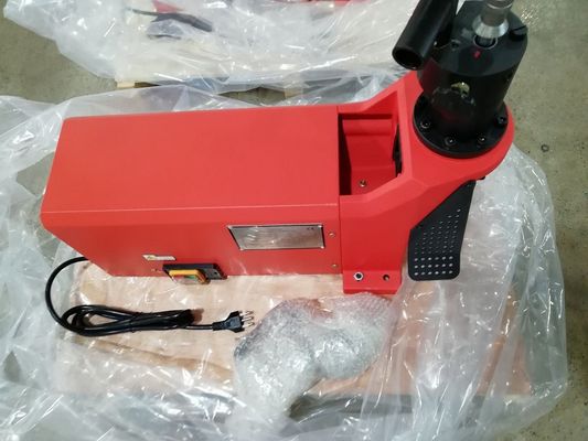 STG9A 1'' - 8'' Roll Groover Machine from China with folding carriage for easy assemble and move