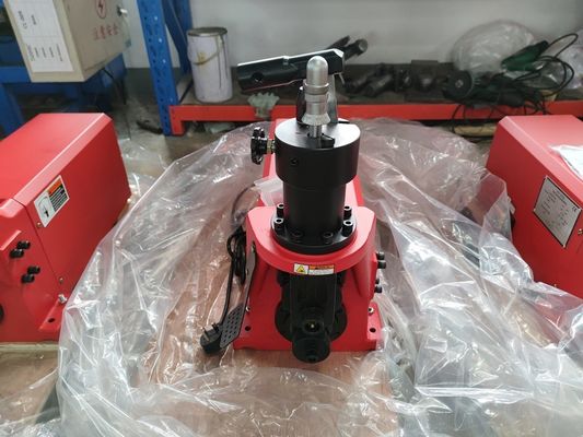 STG9A 1'' - 8'' Roll Groover Machine from China with folding carriage for easy assemble and move