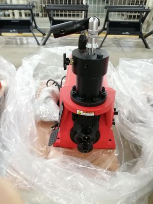 STG9A 1'' - 8'' Roll Groover Machine from China with folding carriage for easy assemble and move