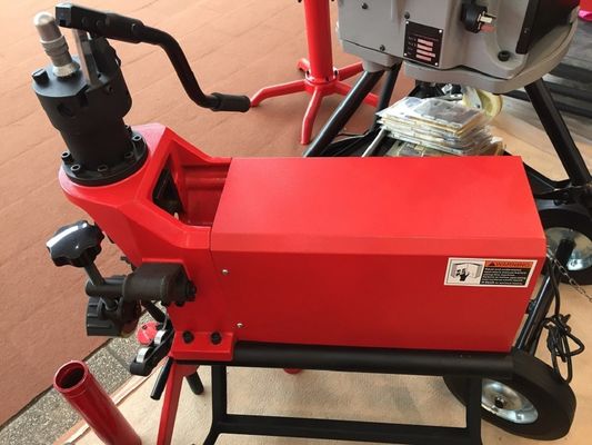 STG24A 8'' - 24'' steel pipe Roll Groover Machine for heavy duty couplings and grooved pipes