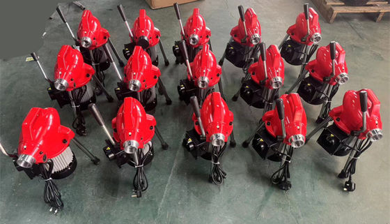 STD75B Drain Cleaning Machine 3/4"-4" (20-100mm) drain cleaner with 16mm, 22mm, 30mm cables
