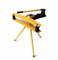 STB100 SUNTECHMACH aluminum Manual type hydraulic pipe bender 1/2″-4″